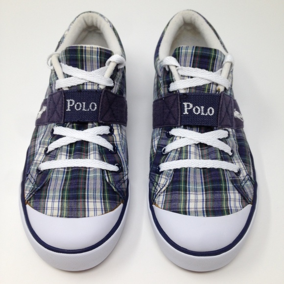 Polo Ralph Lauren Shoes - Polo Ralph Lauren Plaid Unisex Canvas Size 6
